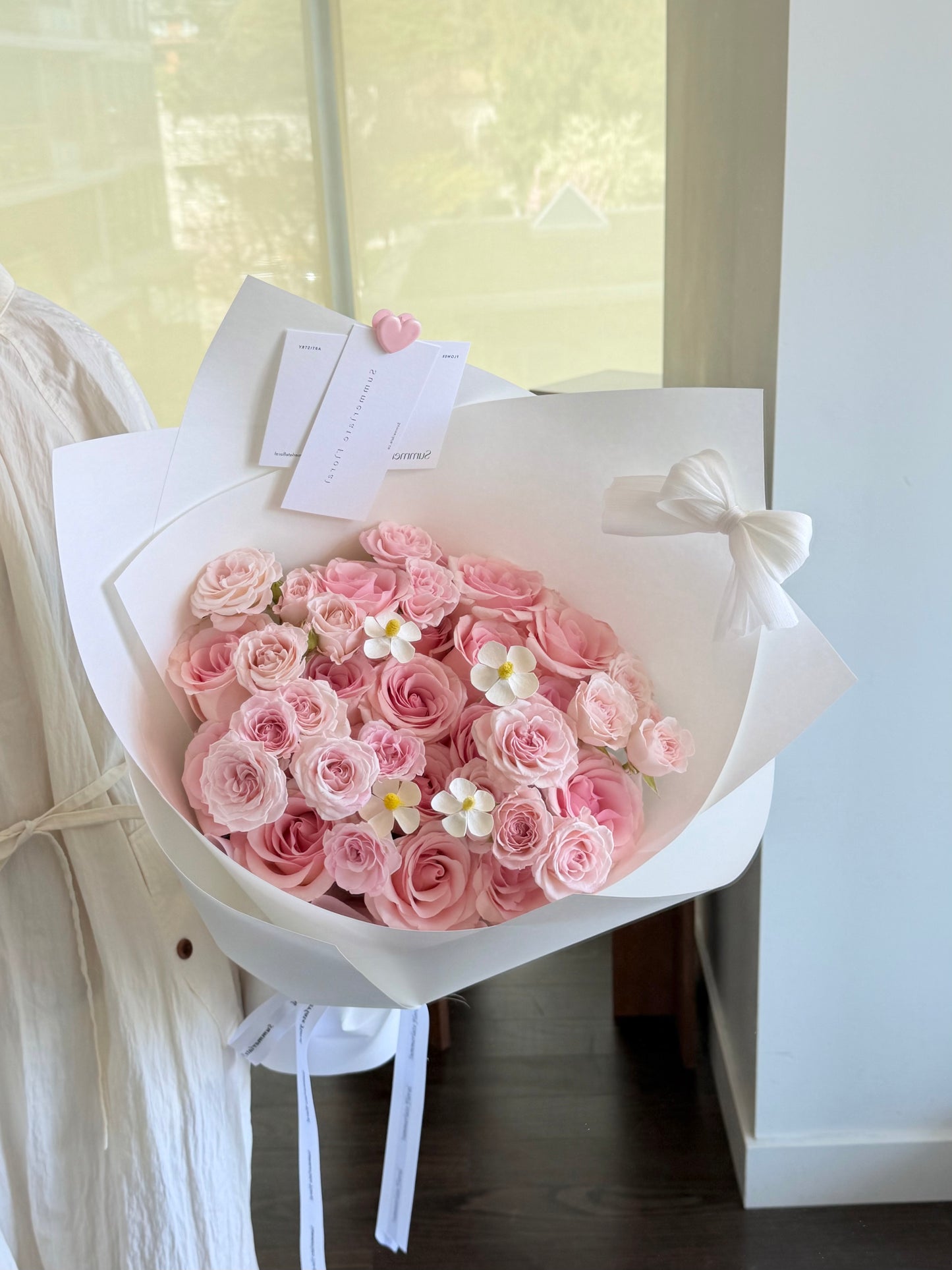 Sweet Blush Rose Bouquet