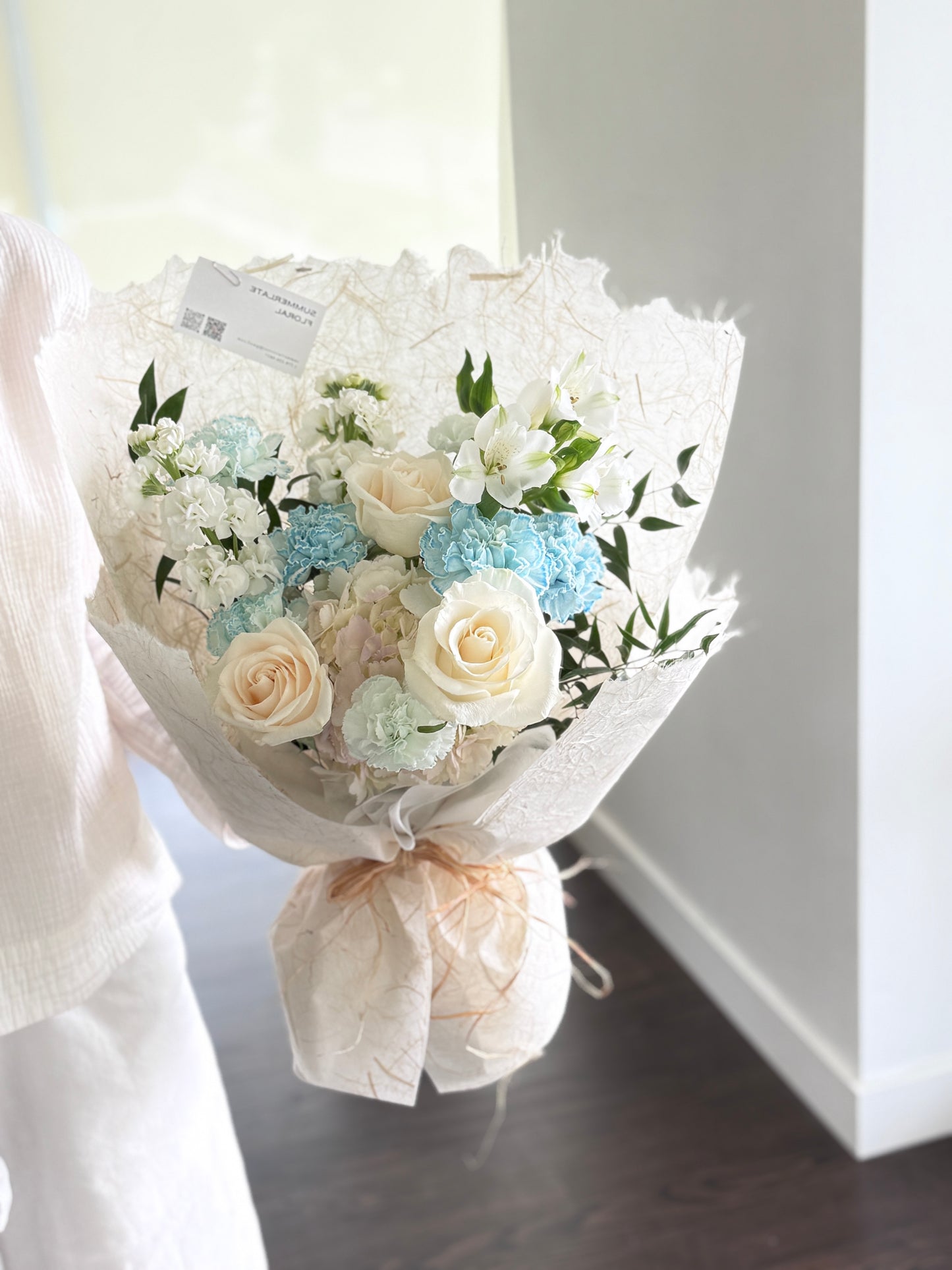 Icy Blue Bloom
