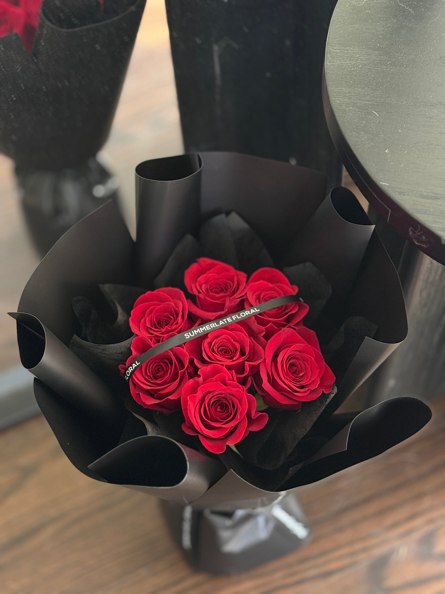 Classic red roses