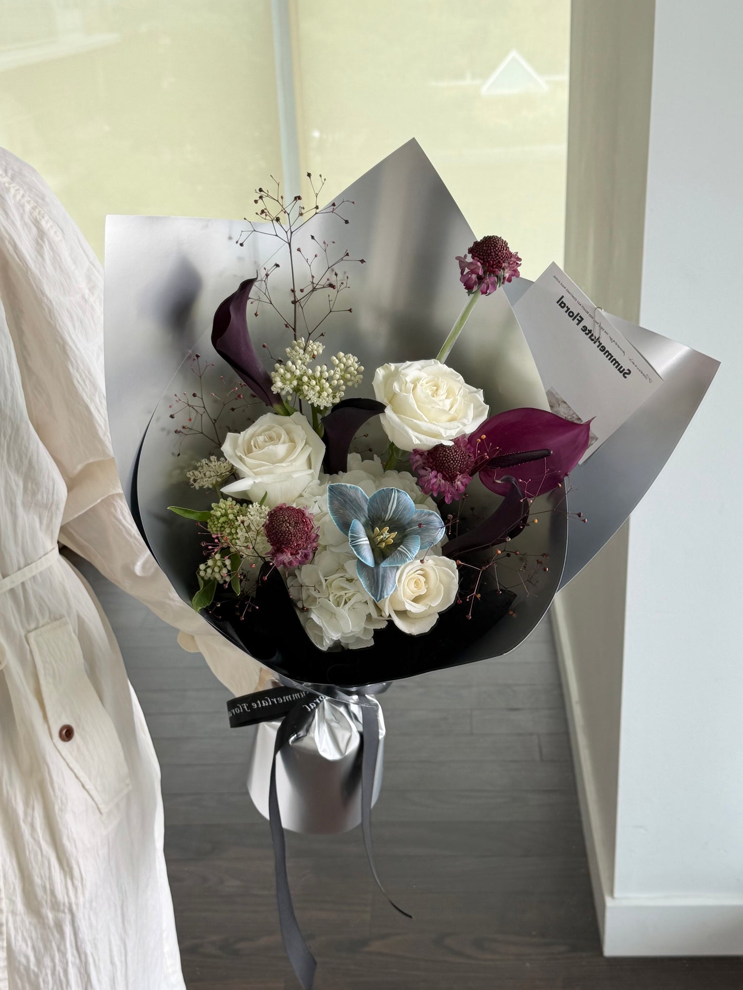 Silver Noir Bouquet