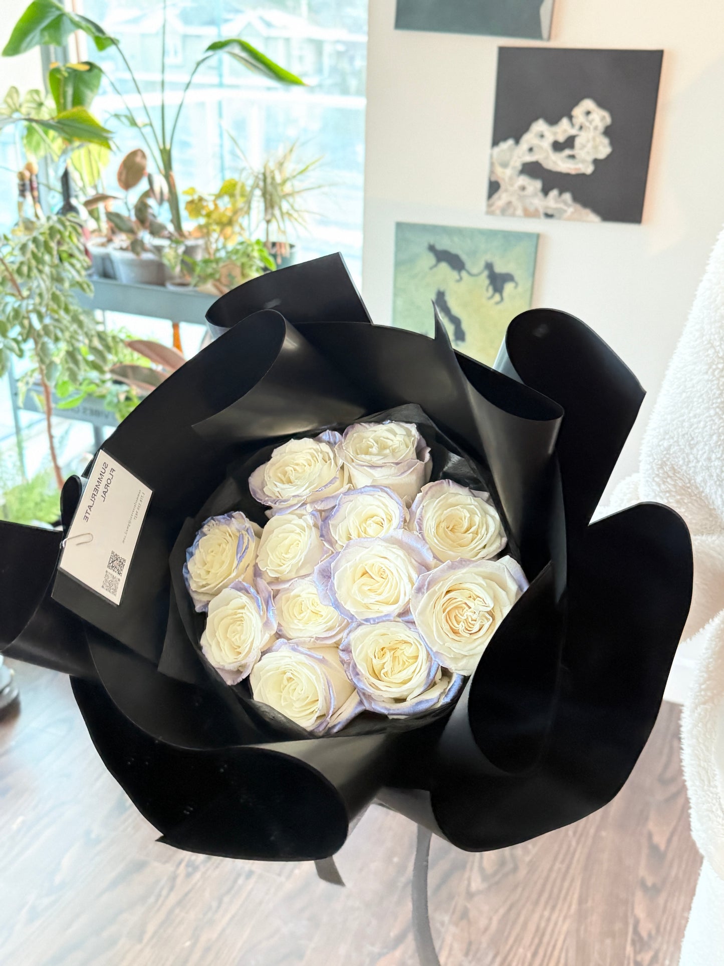 Pearlescent Purple Tinted rose