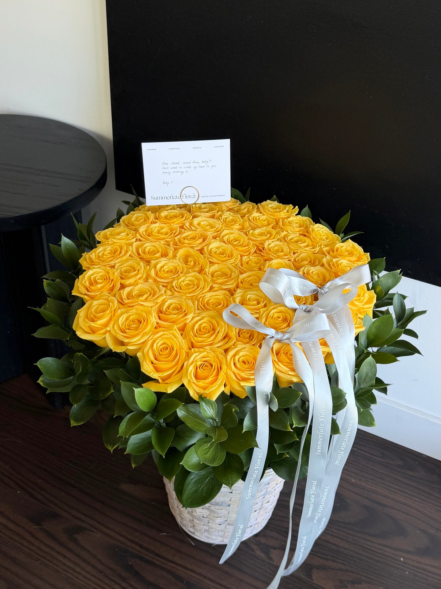 Rose Basket Collection - Sunshine