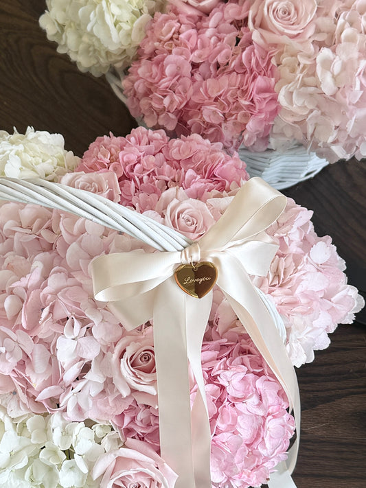 Hydrangea Cloud basket