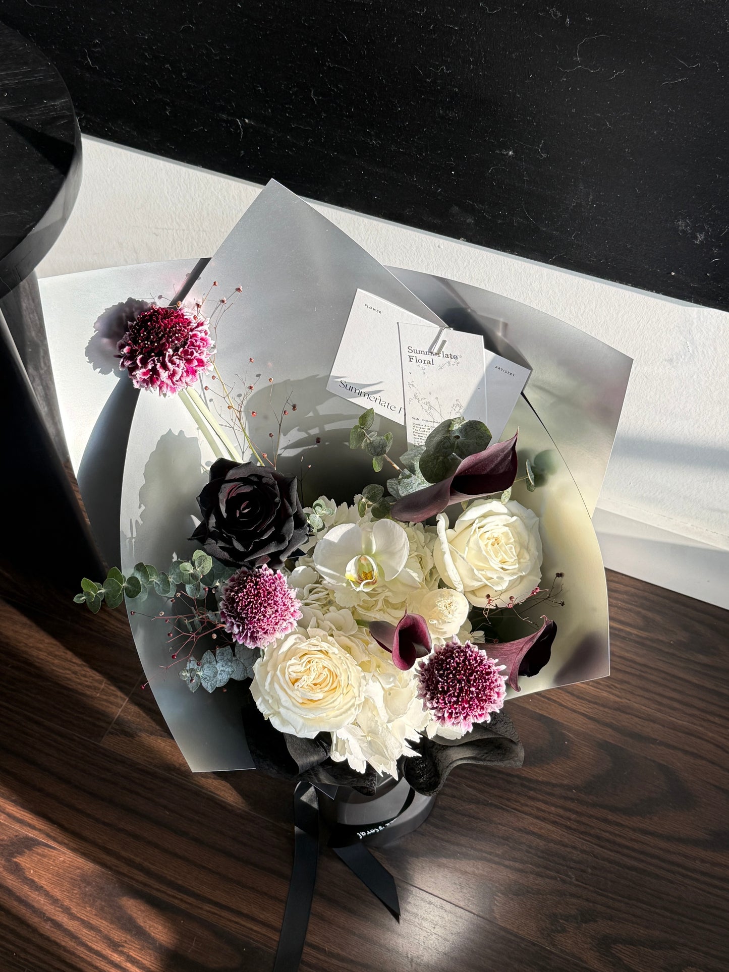 Silver Noir Bouquet