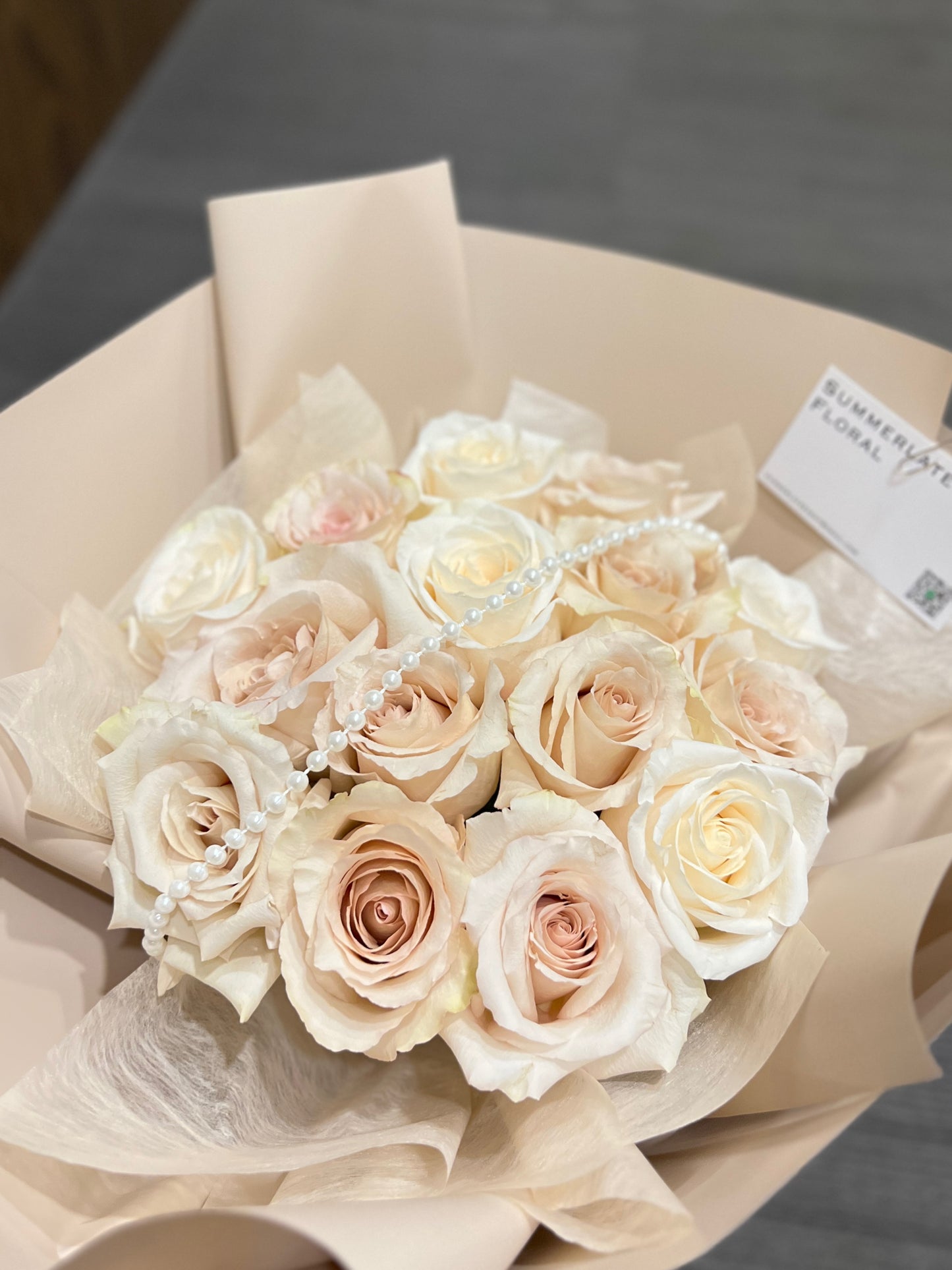 Sandy Pearl Bouquet