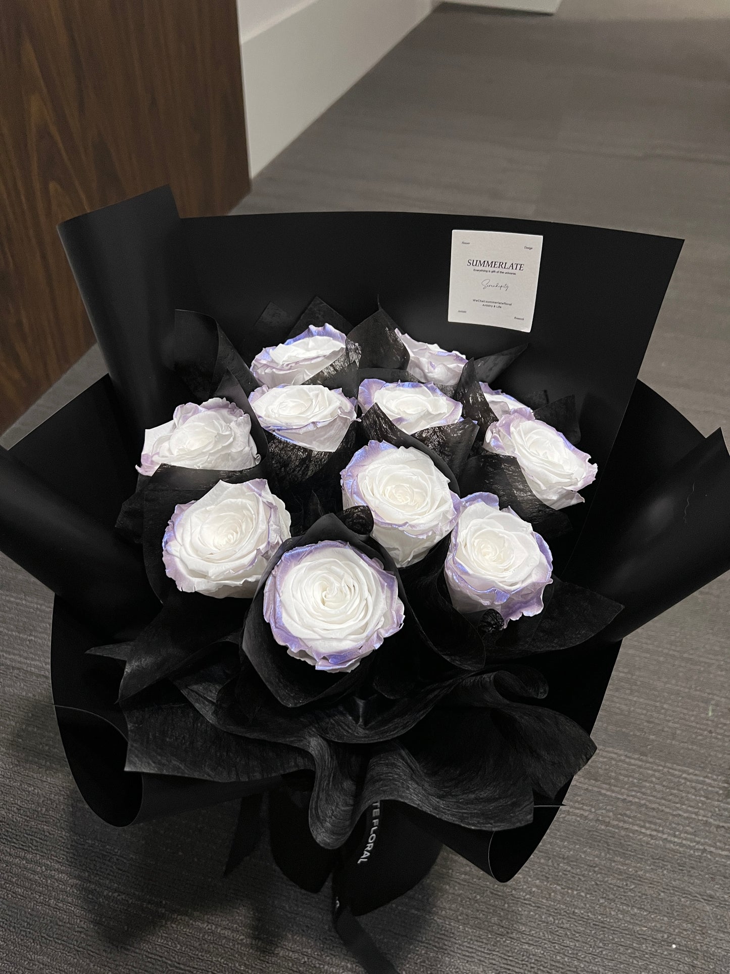 Tinted Preserved Rose