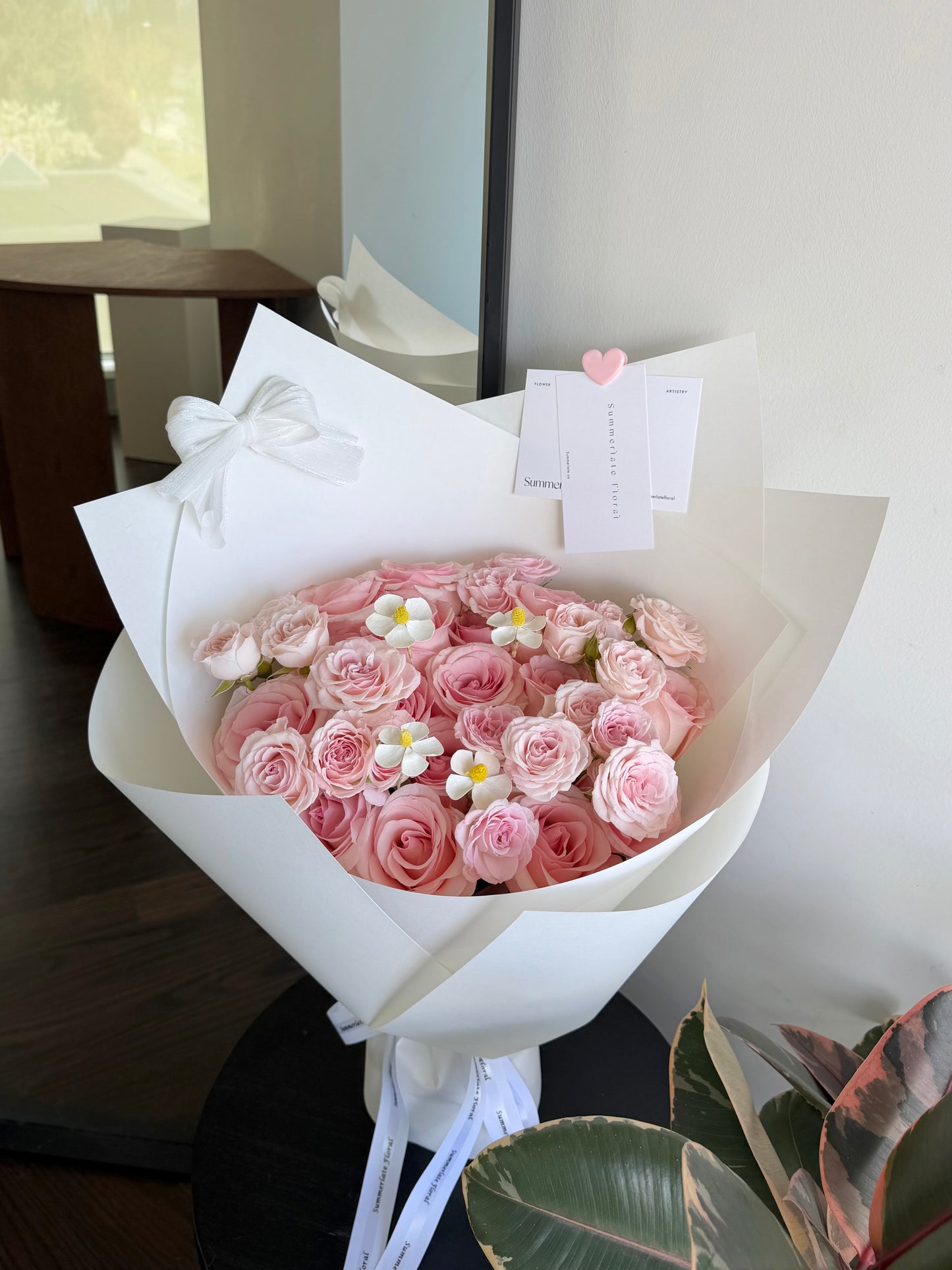 Sweet Blush Rose Bouquet