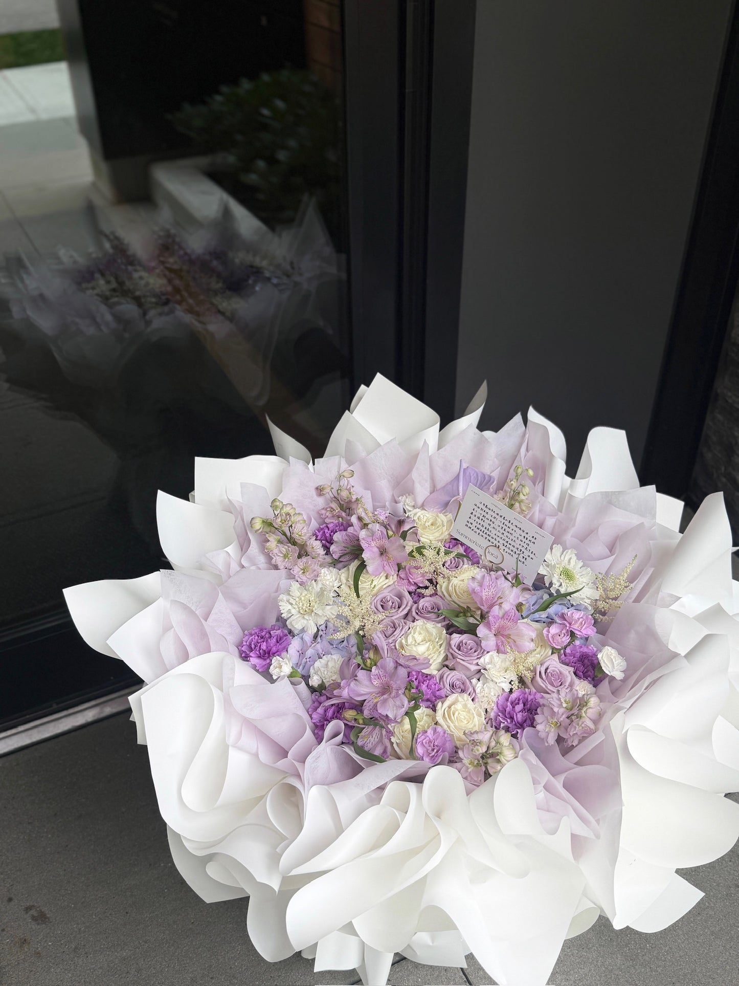 Amethyst Whisper Flower Arrangement