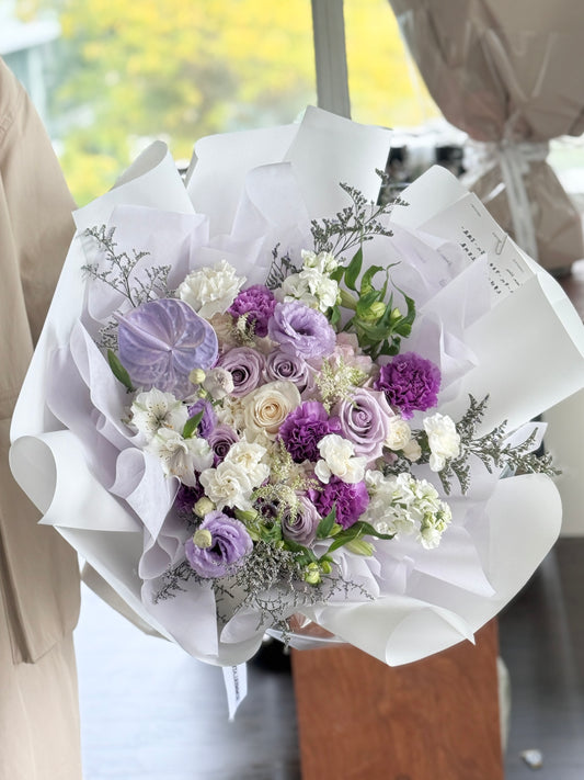 Amethyst Whisper Flower Arrangement