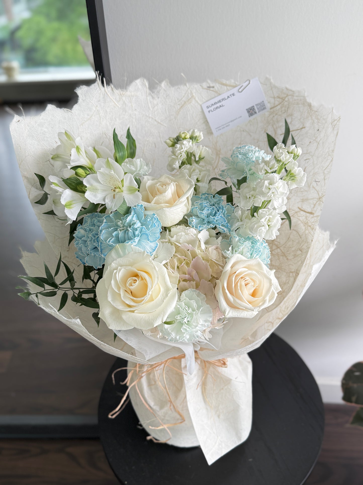 Icy Blue Bloom