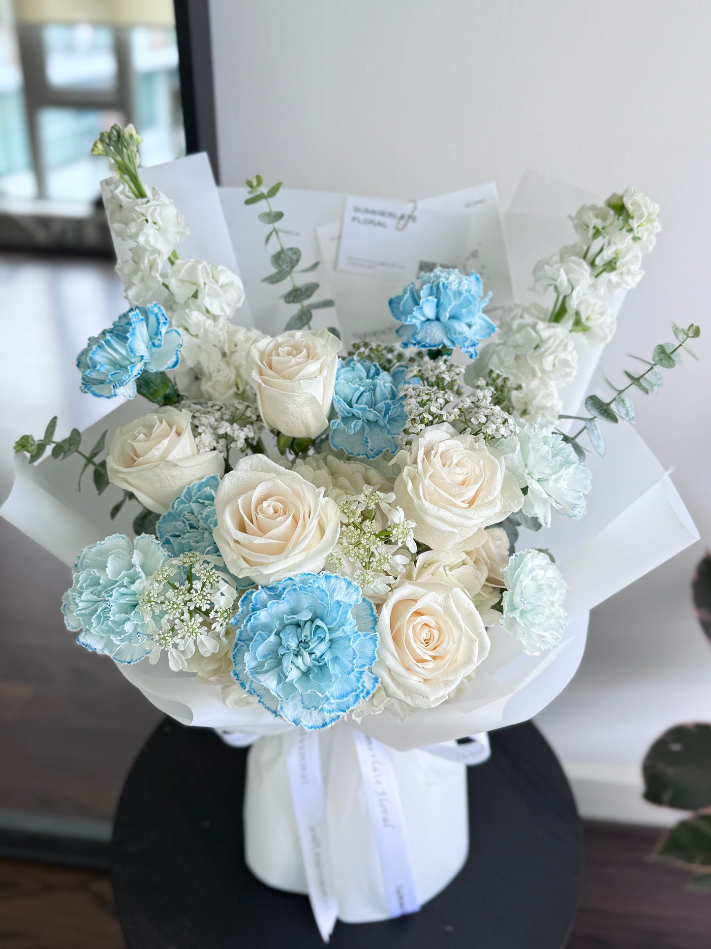 Icy Blue Bloom