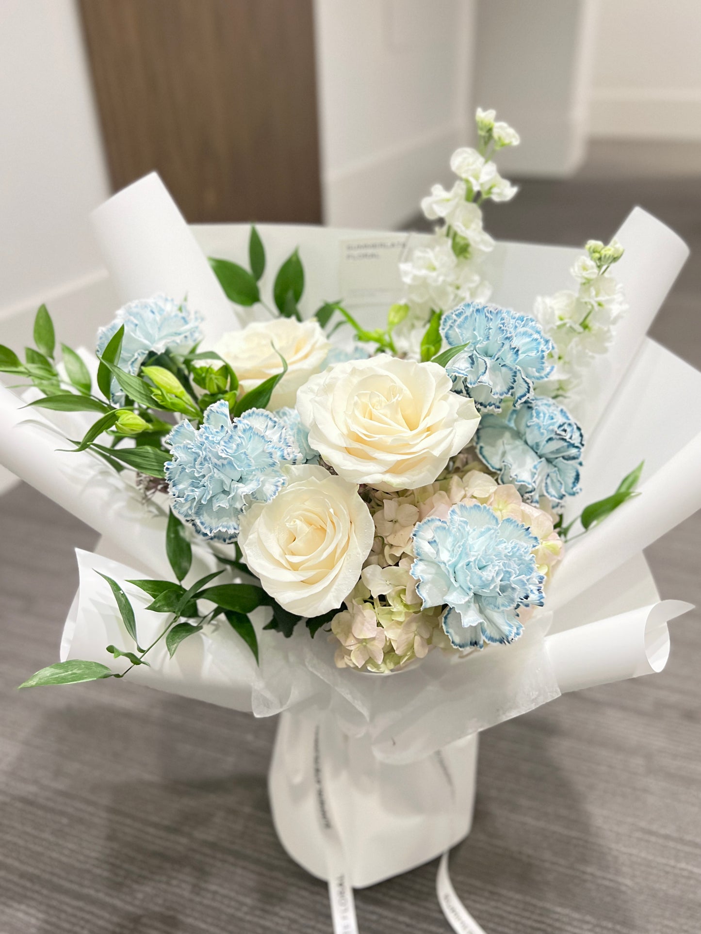 Icy Blue Bloom