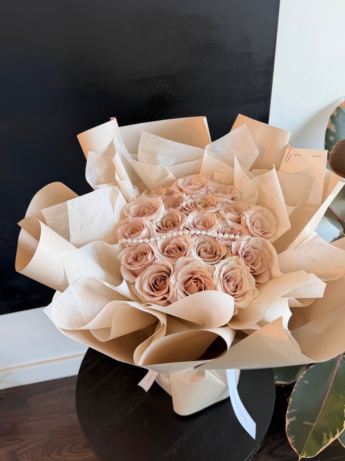 Antique Blush Rose Bouquet